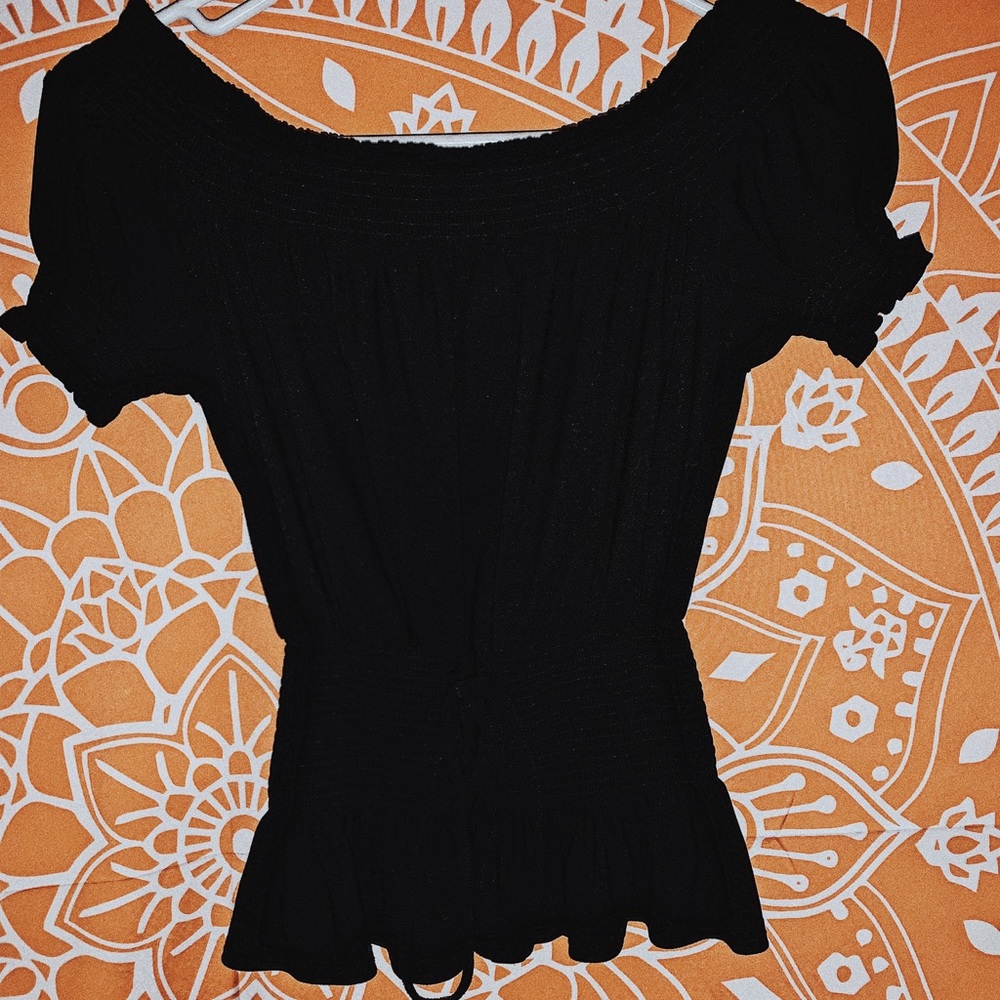 off the shoulder shirt